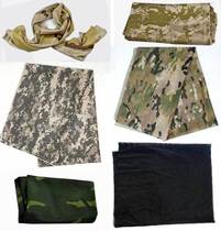 Army fan field black CP ACU desert digital sand camouflage camouflage net towel scarf headscarf collar Men and women