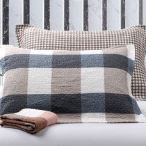 Pure cotton student adult breathable universal pleated Yarn fabric couple enlarged pillow towel four seasons a pair of water washing Cotton