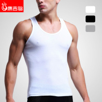 2020 Spring Summer Pure Cotton Mens Vest Beating Bottom Fitness Thread Harnesses Sweatshirt Vest Men