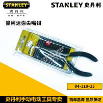 STANLEY STANLEY Tools Black Handle Mini Nose Pliers 5 Inch Long 127MM 84-119-23 Wire Pliers