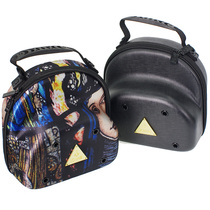 Tide brand hat storage bag Single-pack flat curved eaves Hip-hop baseball cap backpack hat box with extended strap