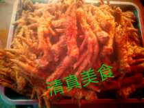 Henan Shangqiu Ancient City Suizhou Suixian food specialty five-spice stewed chicken claws (vacuum packaging) 500 g