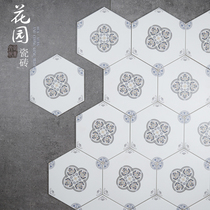 Simple hexagonal brick tile tile tile kitchen bathroom balcony bedroom tile wall tile floor tile 200 230