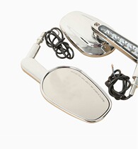 Khale XL883 X48 Willud Fat Chai Dina Road King retrofitted LED light rearview mirror inverted car mirror