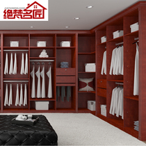 New wardrobe assembly Economical simple modern wooden furniture customization Bedroom wardrobe customization Locker customization