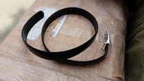  Mens waist belt Pin buckle leather belt