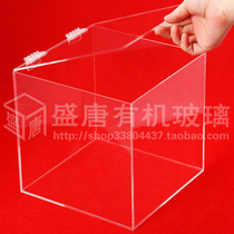 Acrylic color creative jewelry rack clamshell display box Display rack Necklace rack Jewelry small object storage box