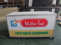 Consultation table with wheels table exhibition table and chairs set to promote desk in talks table supermarket pile head