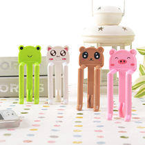 Creative Cartoon Trash Can Clips Trash Bags Fixed Clip Garbage Bags Anti-Slip Clips Trash Bags Fixer 2 Clothes