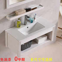 Bathroom wall-mounted washbasin washbasin Ceramic small household mini washbasin Laundry sink hanging basin Space aluminum