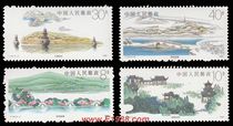 T144 West Lake stamps Full-page stamps Hangzhou West Lake collection Best fidelity original glue