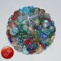 Mixed colored glass stone glass beads crystal beads fish tank landscaping aquarium Vase decoration New Mosaic