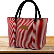 Lunch box bag waterproof zipper portable lunch bag cartoon mommy bag large with rice bag Student small square bag bag