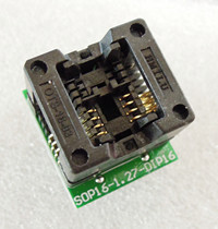 Programmer adapter seat DIP8 to SOP8 adapter seat narrow body BIOS burning seat 24 25 spring burning seat