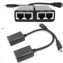HDMI Over RJ45 CAT5e CAT6 UTP LAN Ethernet Balun Extender 10