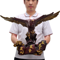 Big exhibition Hongtu Eagle Ornaments Company Business Housewarming Gift Office Table Study Home Decoration Crafts