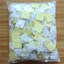 Factory direct sales self-adhesive cable tie holder positioning piece suction cup 40*40 full 250 promotions