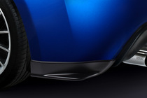 Japanese original BRZ STi rear side spoiler corner rear spoiler blade rear double side surround aerodynamic