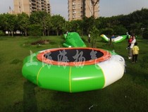 Water trampoline inflatable 3 M 4m large water inflatable jumping machine manufacturers water elastic bed bungee jumping Air model