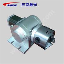 Laser marking machine welding machine special laser rotating fixture three-grip Chuck rotary head