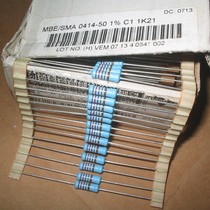 10 6 dollars VISHAY 1K21 (generation 1K2) MBE 0414 Fever metal film resistance