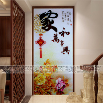 Hot selling products Art glass carving process aisle porch screen background wall home and Wanshixing