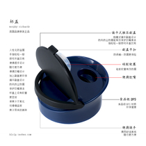 British mofei MR9200 juicer juicer cup lid casual cup lid original accessories