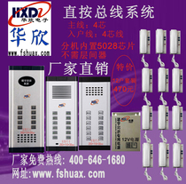 Huaxin 4-core bus extension unit door host building intercom system 5028 CHIP extension