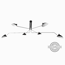 Nordic classic design duckbill ceiling lamp chandelier spider lamp 6 foreign trade designer lighting Nordic