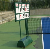 Wilson Will win tennis game scoreboard Wilson scoreboard Big game scoreboard Double score