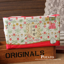 Spot Korean original Gui Ai Niang Hanfang sanitary napkins 25cm days use to remove the smell 18 tablets