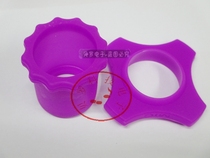 Wireless microphone microphone tail cover protective cover roller anti-skid ring four-corner anti-roll ring anti-wrestling ring