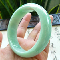 Minke Emerald 64 Large Circle Old Pit Water Moisturizing Full Green Positive Dress Myanmar Natural A Goods Emerald Bracelet 180503
