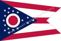 Flag outside flag Ohio State Flag Ohio State 2 No. 4 Specifications