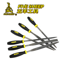 Wuyang Shjin file knife set German super alloy woodworking 6-piece carbon steel fan watch polished triangle semicircle