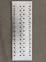 Stainless steel cover plate 200*580 trench rainwater grate kitchen mall square drainage ditch manhole cover Minggou manhole