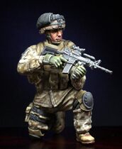 1:35 Resin Soldier Modern American XD90