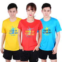 Official website spring summer yonix badminton suit team T-shirt YY short sleeve mens and womens breathable quick-drying uniform