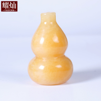 Yaocan topaz gourd decoration Home decoration Living room jade Jade Feng Shui decoration Mascot gift