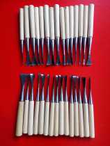  Knife Dongyang carving knife Wood carving knife Positive billet knife Woodworking carving knife Root carving knife Manual forging