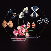 Acrylic plexiglass transparent hairclip hair accessory hairpin hairpin boutique display stand display stand customized