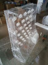 Laboratory utensils rack conical bottle rack drip rack acrylic thick material can be customized physical shot increase general ticket