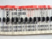 Schottky Diode SB5100-T SB5100 DO-201AD DIODES Taiwan 5A 100V