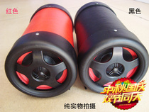 Stock hot sale universal Black Car Subwoofer 4 inch 12V card audio round household battery car gun