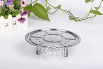 Thickened multi-purpose steaming tray water-proof steaming rack stainless steel steaming grid detachable feet steaming drawer steamer universal steaming piece