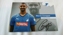 Compel Leipzig Red Bull Florence Monchenchenn Hoffenheim official autograph card