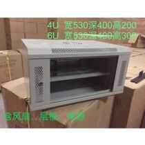 6u cabinet network high quality cold rolled steel network small cabinet 6U wall-mounted cabinet luxury monitoring black and white optional