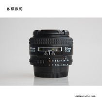 Used Nikon AF 50mm F1 4D large aperture portrait lens support equipment exchange rental
