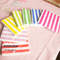 Party towels Party wedding products Party napkin tissue tissue-stripes (20 in)