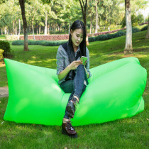 External inflatable sofa mattress lazy man lunch break Beach air sofa sleeping bag portable folding bed office indoor household